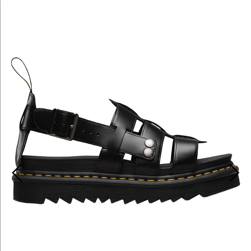 Dr MARTENS TERRY BLACK BRANDO Size: 9 - Picture 9 of 10